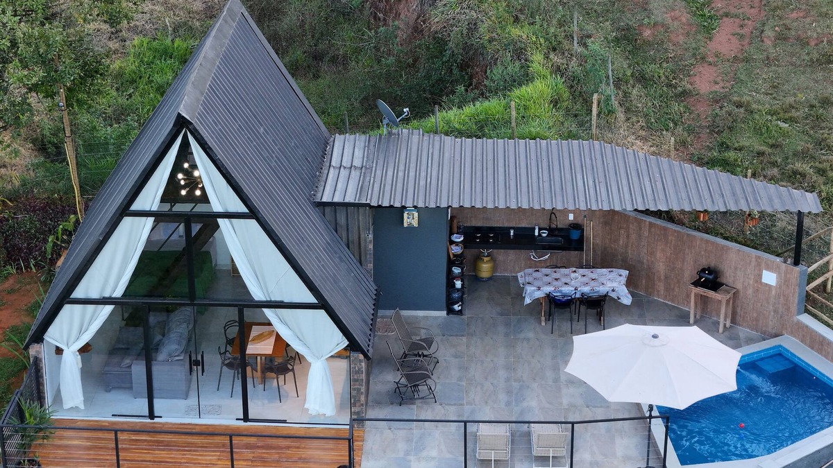 Rio Piracicaba Ski Chalet | HORIZONTE CHALET - Cozy A-frame chalet in Rio Piracicaba (MG)
