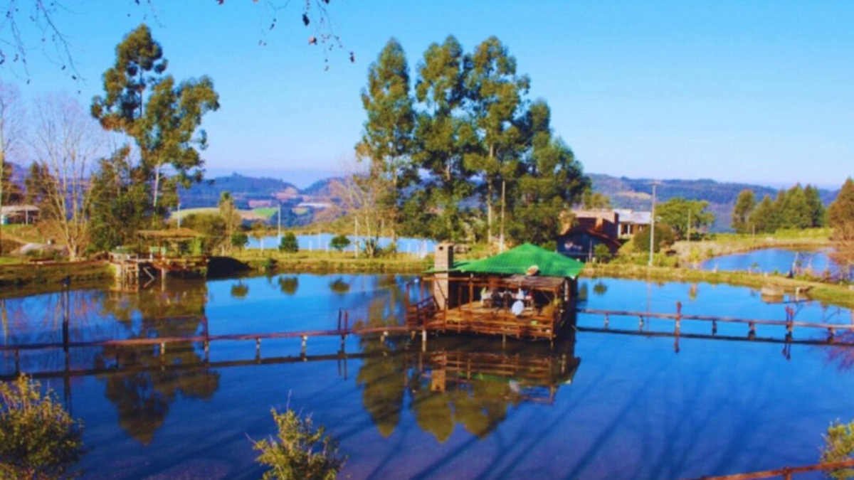 Serio House | Hospedagem rural c Wi-Fi e churrasq em Sério/RS