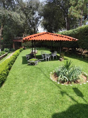 Villa del Carbon Hotel | HospedajeRancholajoya-Habitacion Fresno