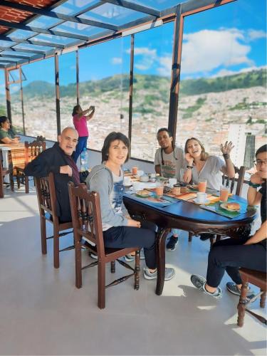 Quito House | Hostal La Terraza - Roof Terrace Overlooking The North and Historic Centre