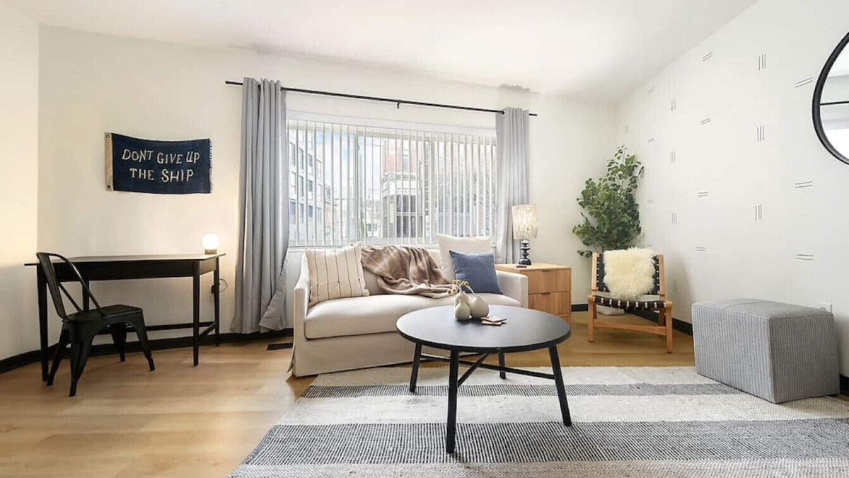 Lower Lawrenceville Apartment | ★ HostWise Stays ★ Pet Friendly, King Bed, Private Entrance, Butler St.