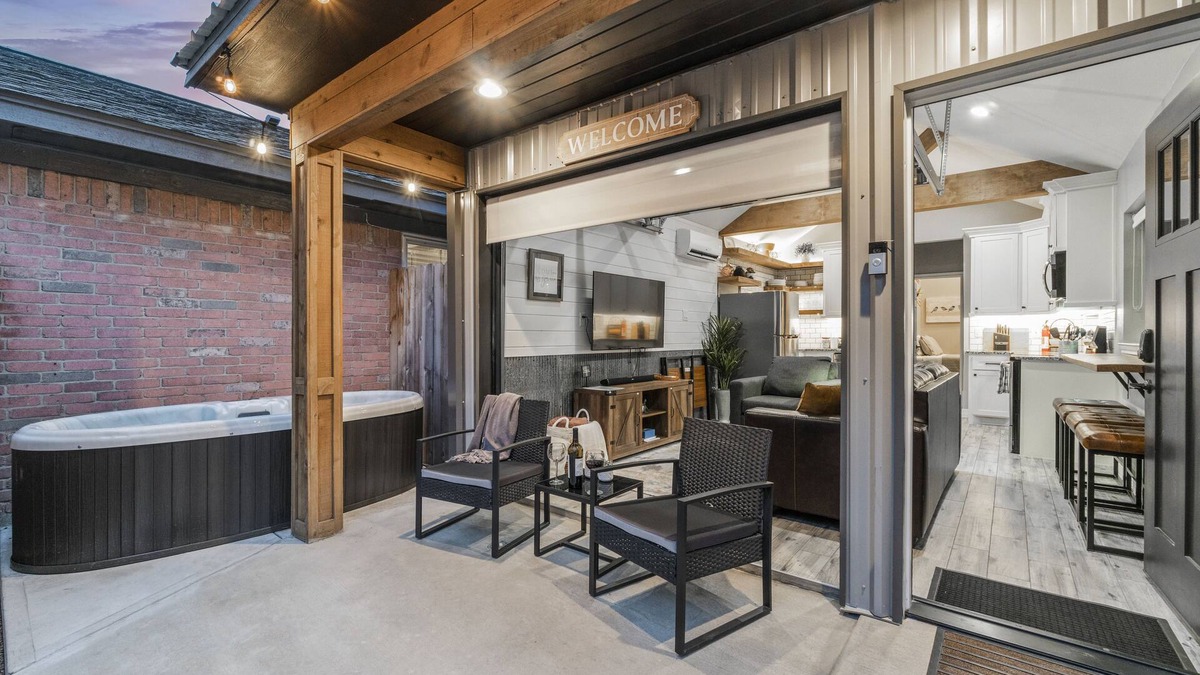 Spring Other | HOT TUB! 400 Sf Spacious, Private Tiny Home Experience!