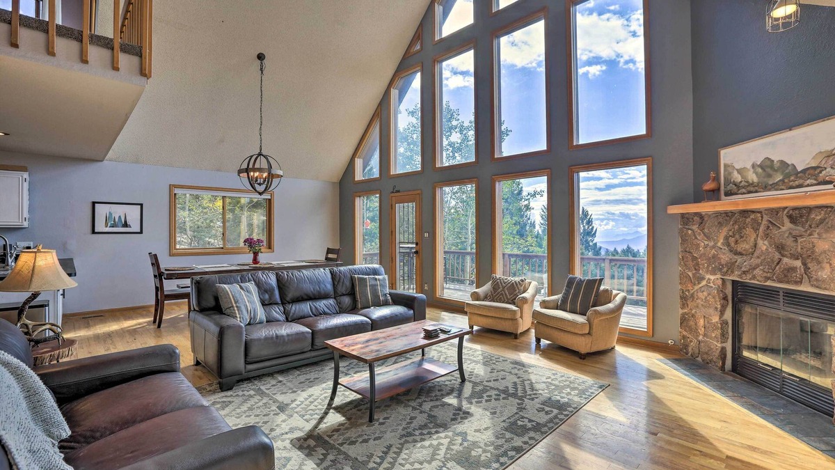 Conifer Mountain and Meadows House | Hot Tub & Mountain Views: Conifer Cabin!