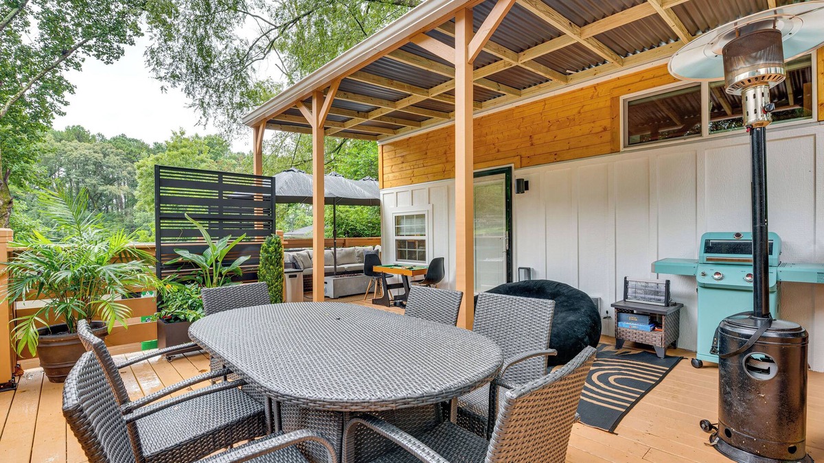 Church Street Apartment | Hot Tub & Patio: Private Couple's Escape in ATL