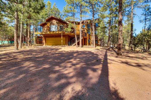 Heber House | Hot Tub Ponderosa Paradise Overgaard Cabin