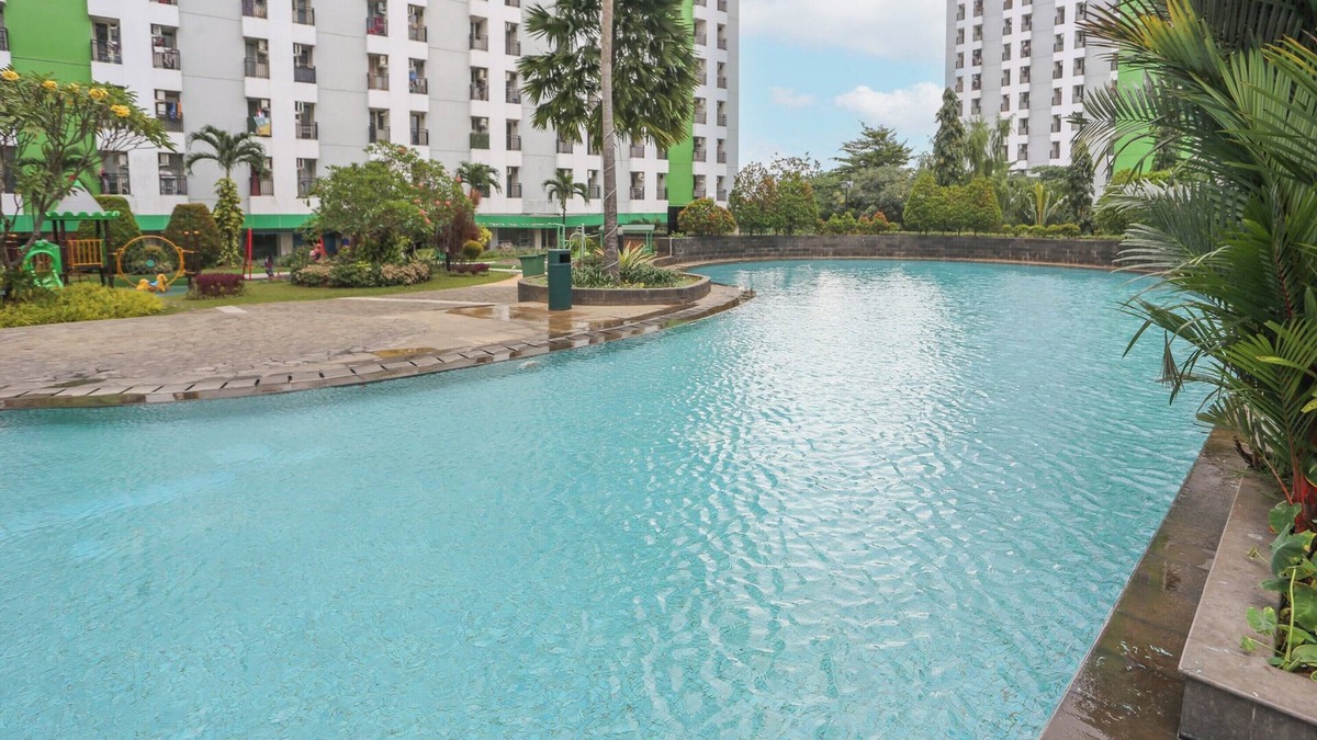 South Tangerang Hotel | Hotel O Ciputat Near Apartment Green Lake View Ciputat