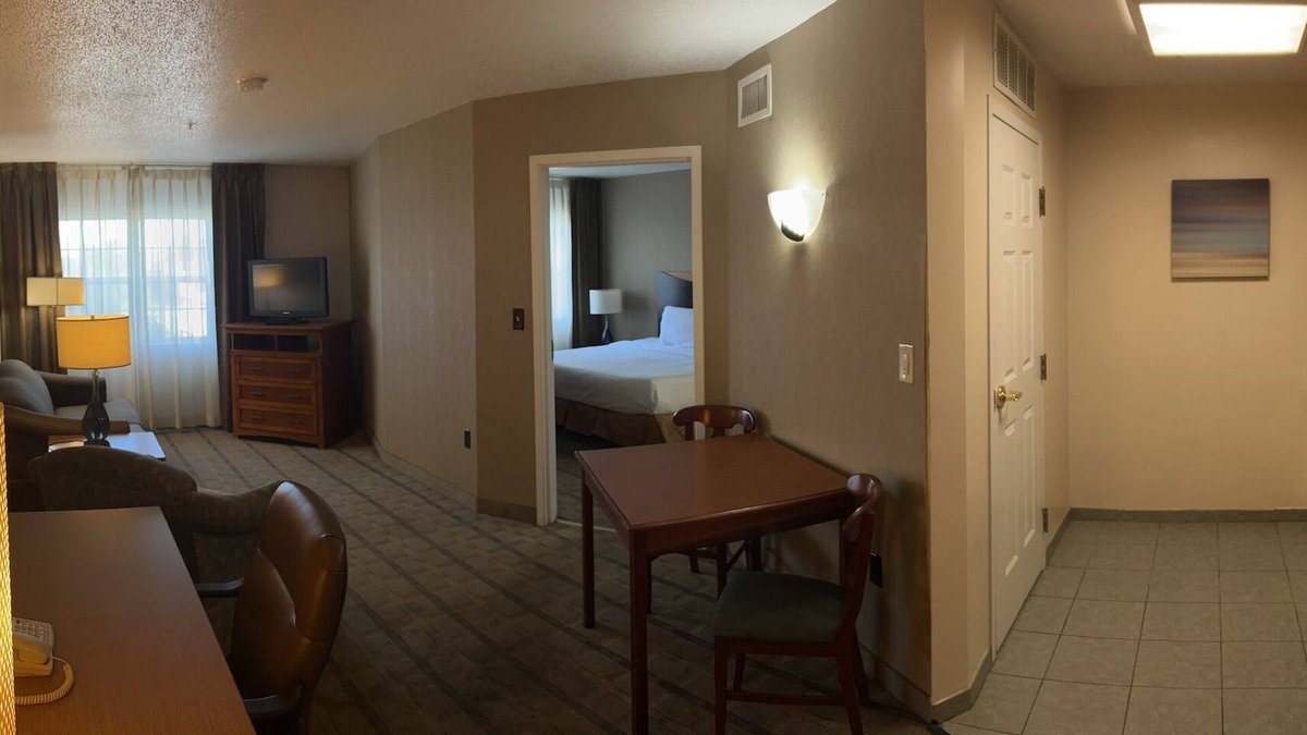 Wilkes-Barre Apartment | Hotel suite with AC, WiFi, fitness room in welcoming Wilkes-Barre