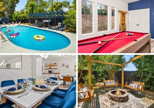 Hendersonville House | HotTub, FirePit, Pets, Pool Table, Outdoor Dining