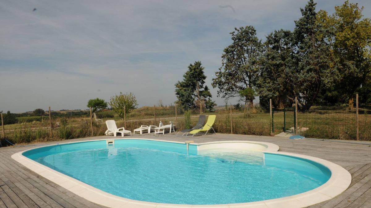 Cintegabelle House | House 15 people on the hillsides of Lauragais - Park with Pool - 7 bedrooms