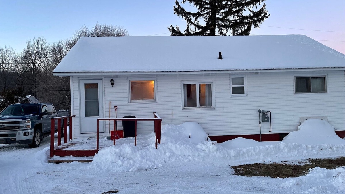 Adams Township House | House, 3 bdrms, 1 bath, one block from snowmobile trail.