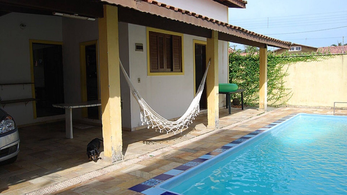 Raul Cury House | House 3 Dorm with pool 100 m from the beach