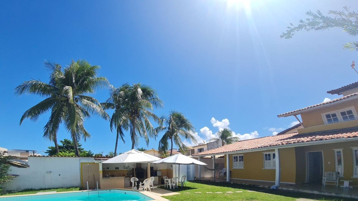 Jardim Aeroporto House | House 500mts from Vilas beach 5/4 with pool