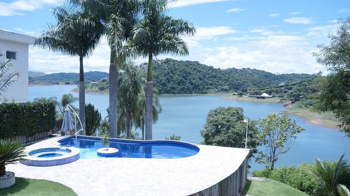 Igarata Cottage | HOUSE A BEIRA DA DPRESA, SWIMMING POOL, CHURRASQ. ORCHARD, 4 DORM. 5 BATH. IN COND. FEC.