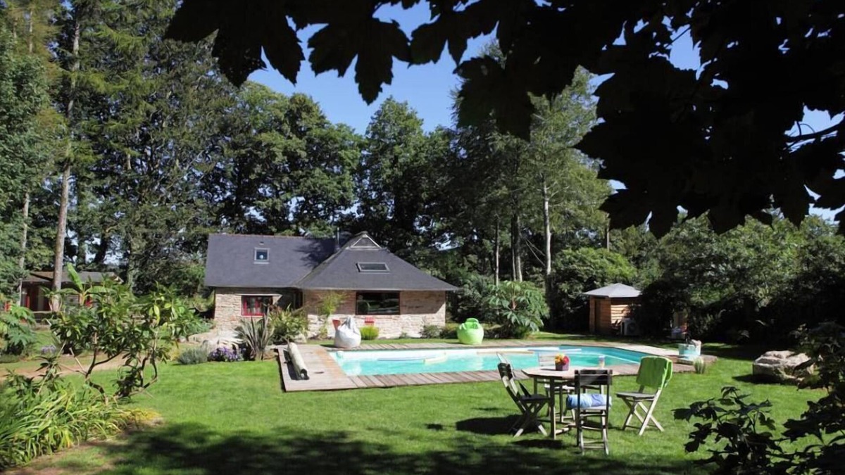 Coray House | House between land and sea, private heated pool 20 minutes from the beaches
