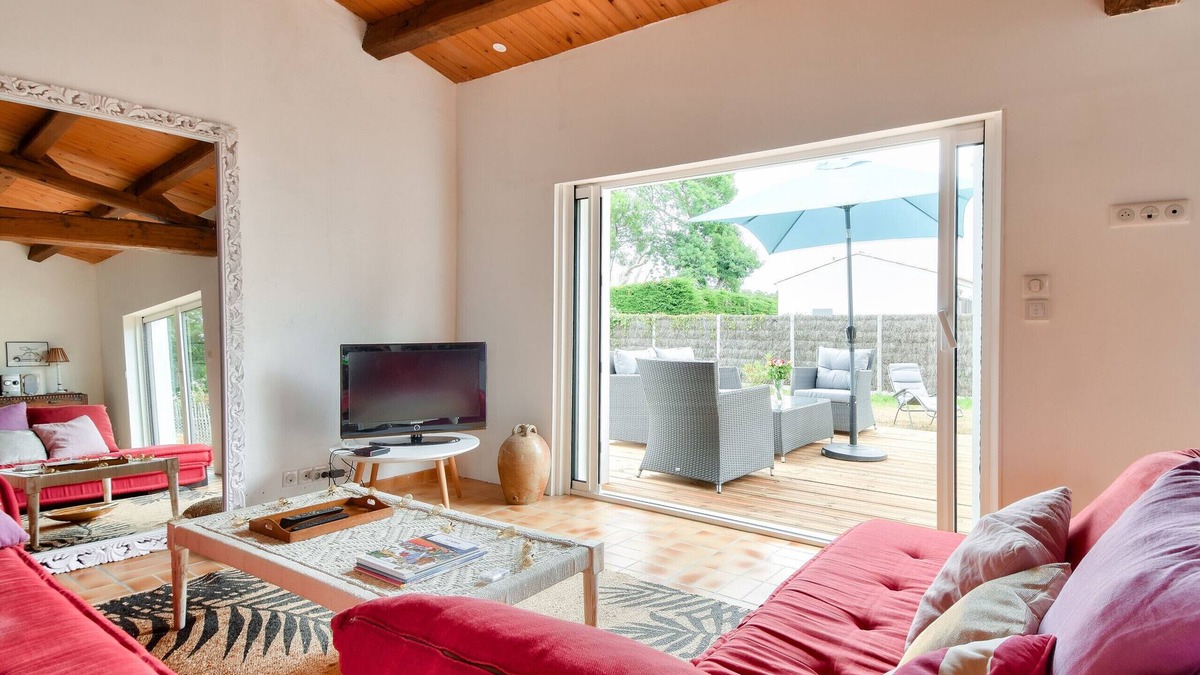 Noirmoutier-en-l'Ile Ski Chalet | House for 7 - 400 m from La Clère beach