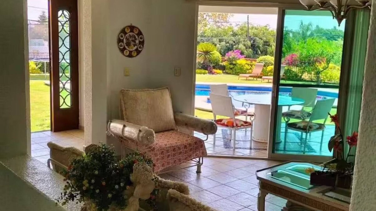 Lomas de Cocoyoc House | House from Saturday to Sunday with heated pool