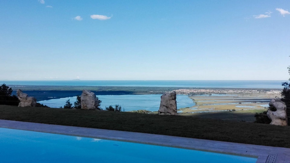 Vicopelago Apartment | House Geranio in Tuscany (LUCCA) with Pool, garden and spectacular sea view