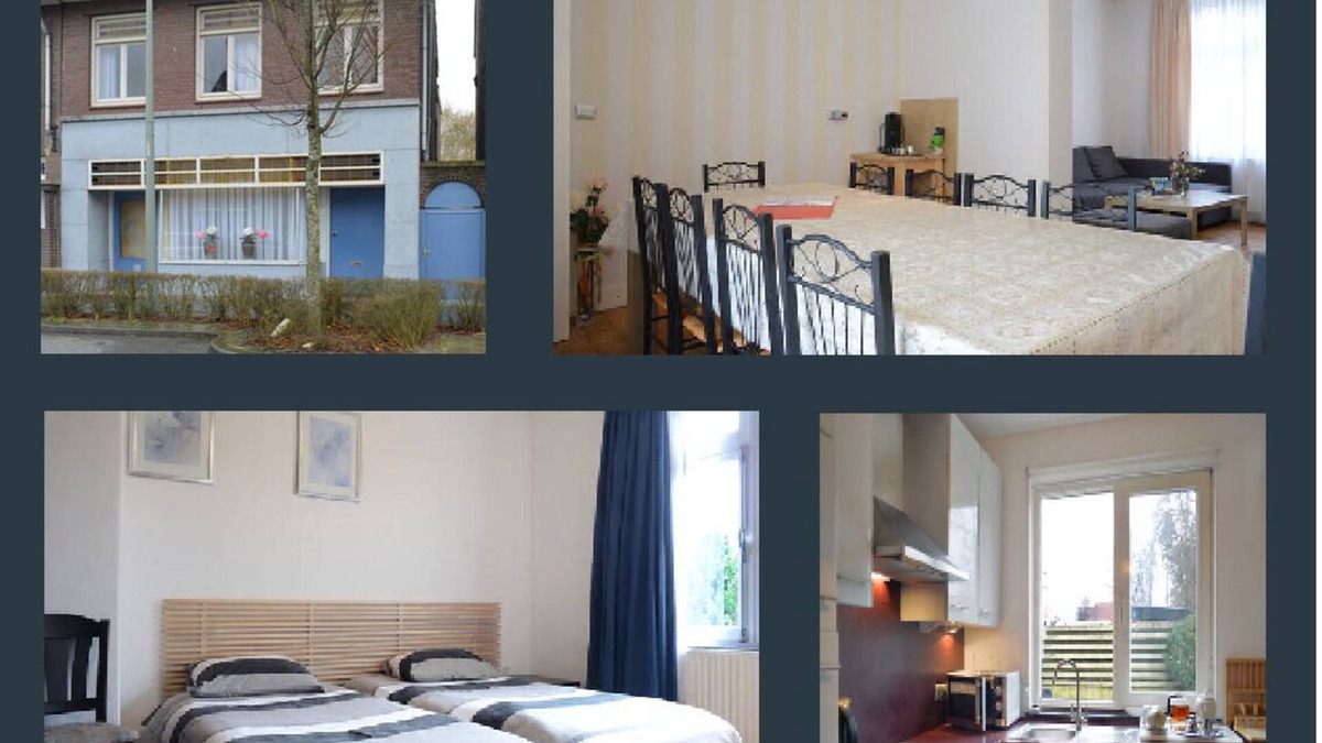 Hommert House | House Hommert 5 large bedrooms- 10 single beds free wifi free parking front door