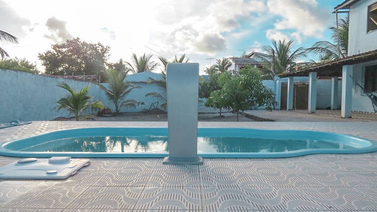 Guaibim House | House in Guaibim with swimming pool - 5 bedrooms (2 suites and 1 bedroom with air conditioning).