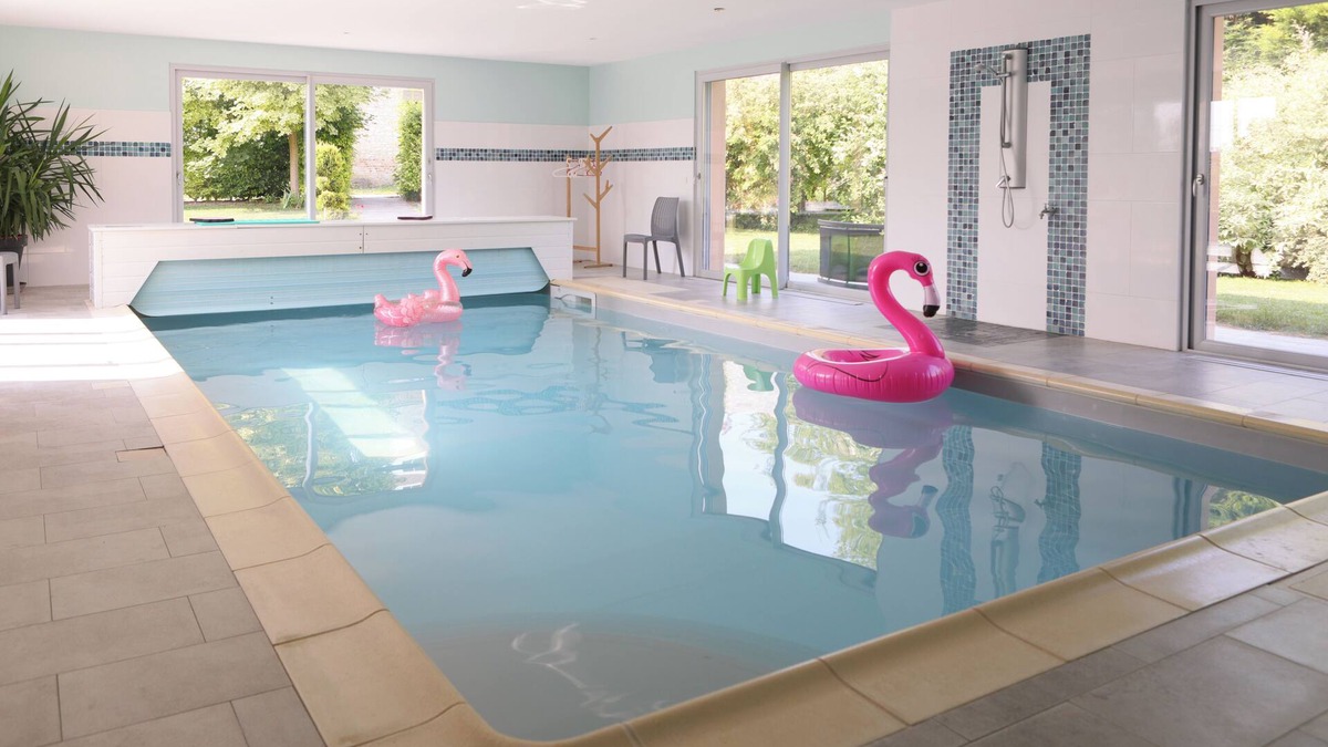 Saint-Remy-le-Petit House | House in the countryside, .covered and heated swimming pool