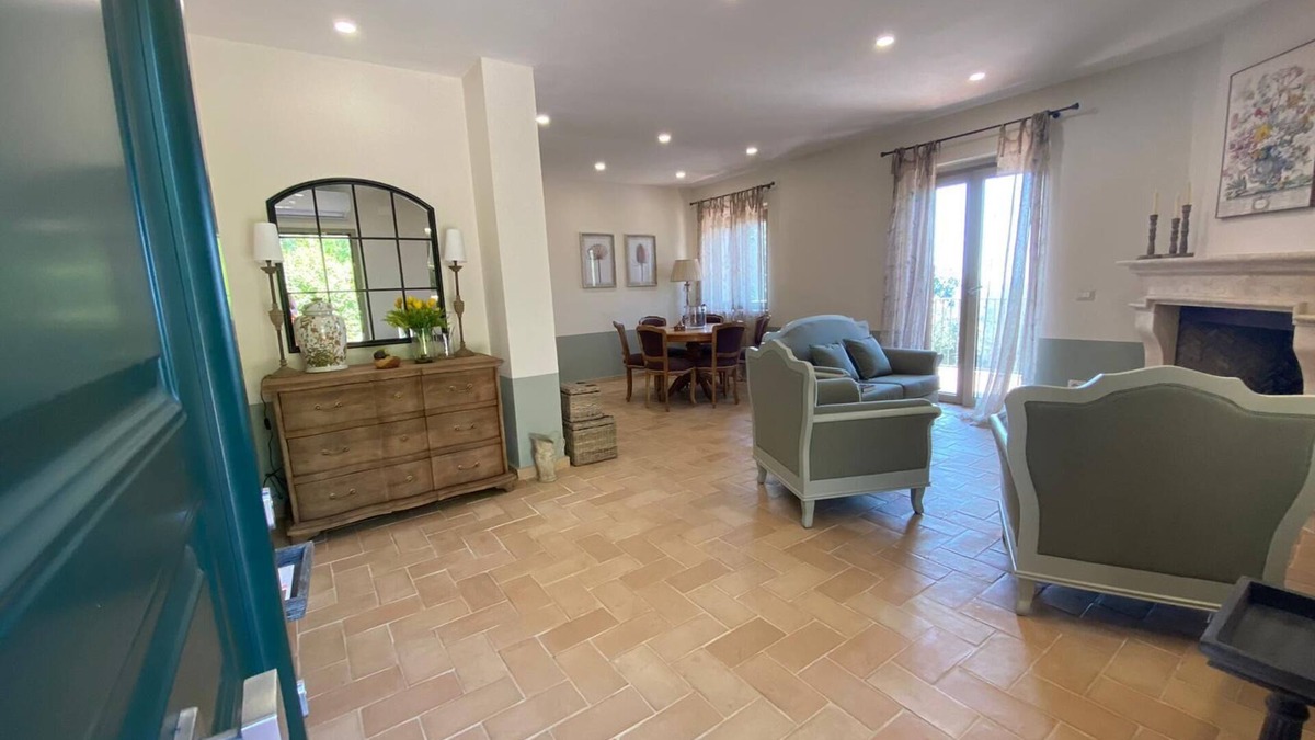 Minturno House | House in the hills overlooking the sea between Rome and Naples, with wonderful pool among olive trees