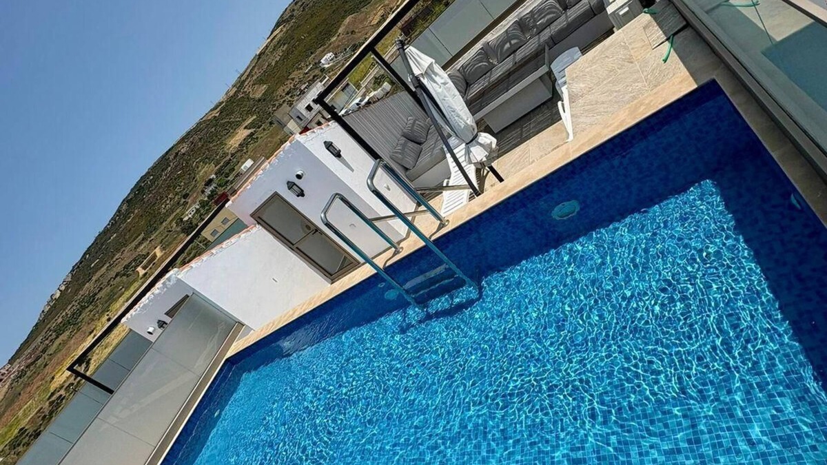 Ksar es Seghir House | House with 2 pools, sea and mountain views