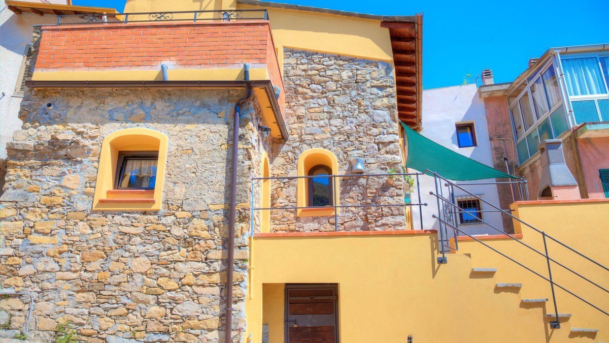 Villa Faraldi Apartment | House of stone - Perfectly restored typical home for 5 people, in a picturesque village