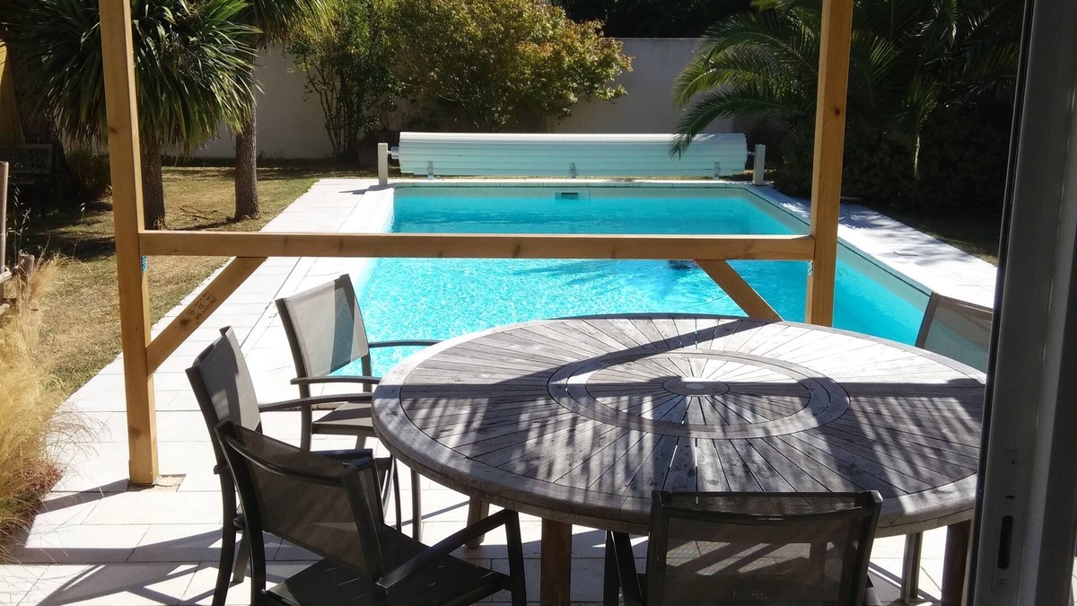 Saint-Georges-d'Oleron House | House on fenced garden with heated swimming pool;rental from Saturday to Saturday