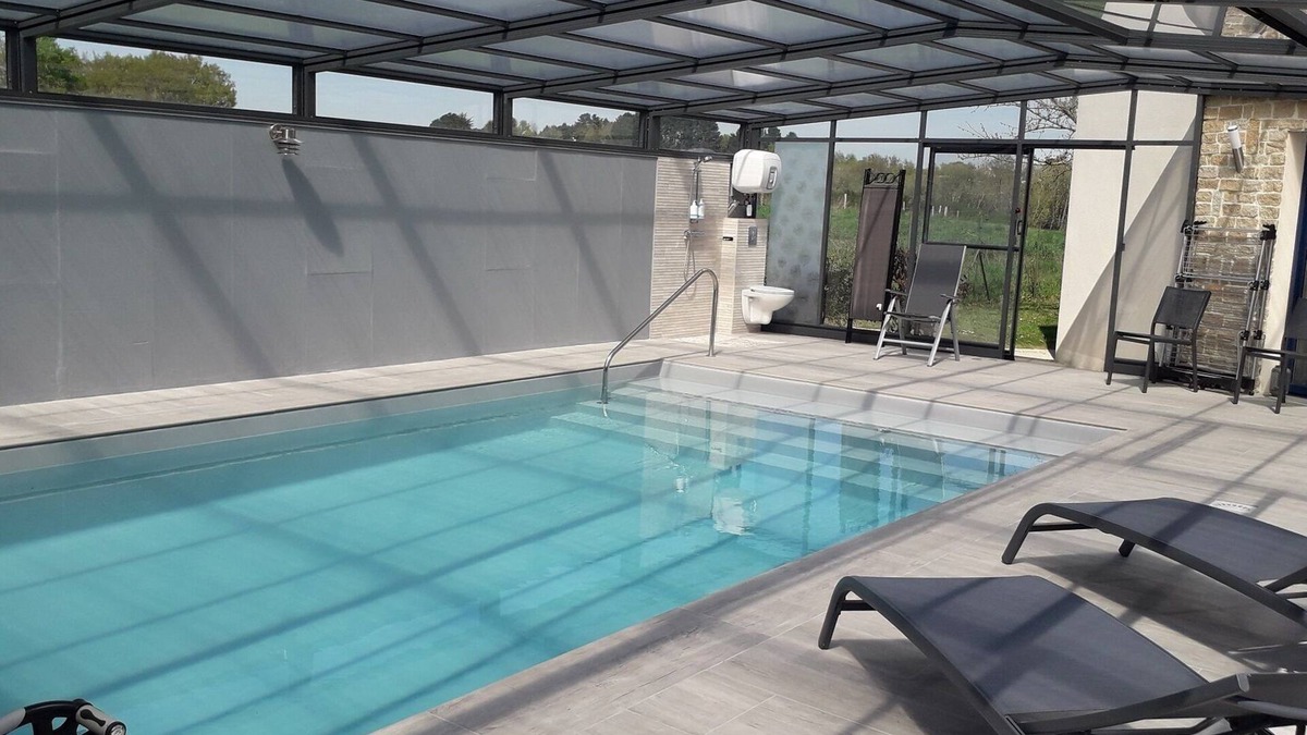 Baden House | House - Private covered swimming pool - Golfe du Morbihan