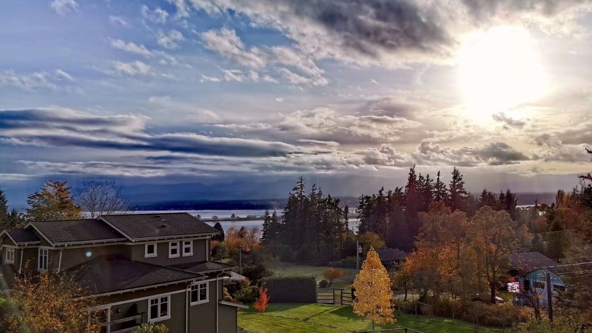Comox House | House private mountain ocean view one acre 2 bedrooms