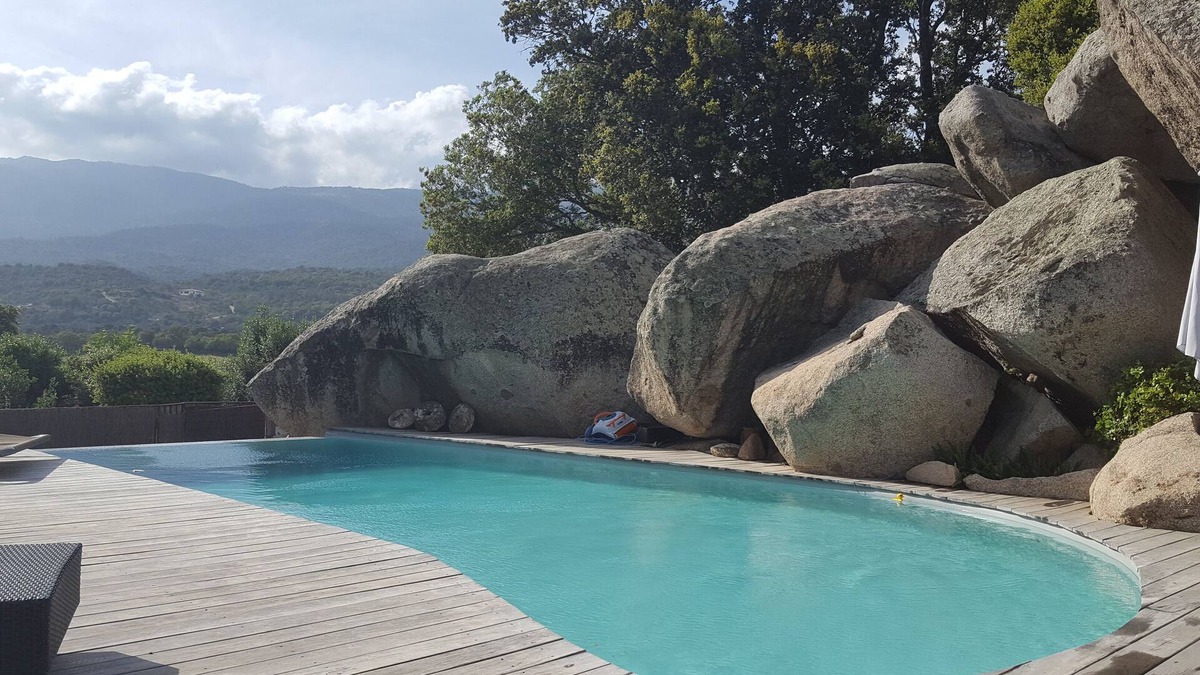 Porto-Vecchio House | house rental: stone sheepfold, Garden Quiet for family