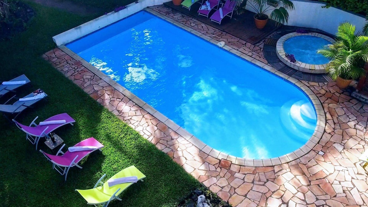 Entre-Deux Villa | House/Villa - Entre deuxfurnished with tourism hiring of holidays villa swimming pool jacuzzi