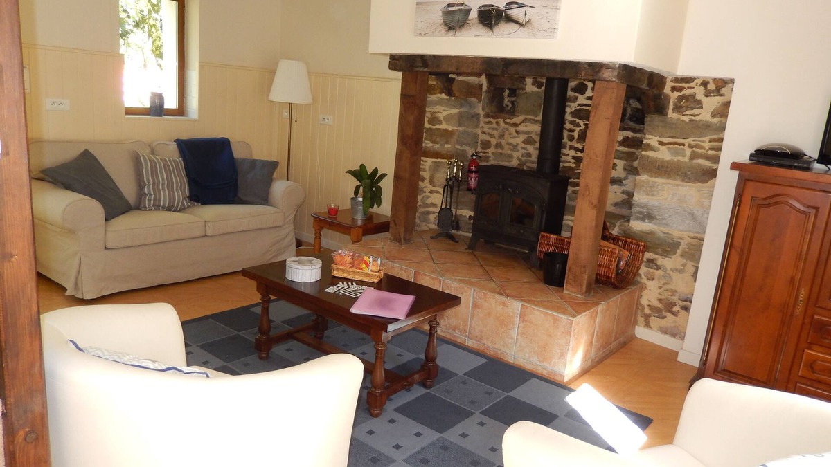 Moustoir-Remungol Cottage | House with heated indoor swimming pool