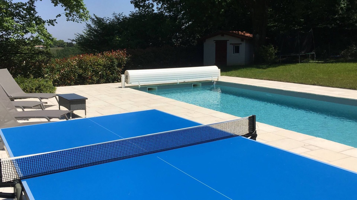 Mouguerre House | HOUSE WITH HEATED SWIMMING POOL NEAR BAYONNE ALL COMFORT
