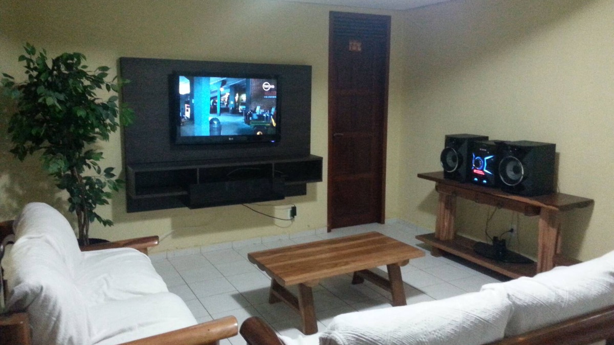 Ponta Negra House | House with large space for accommodation, recreation area with pool and barbecue.