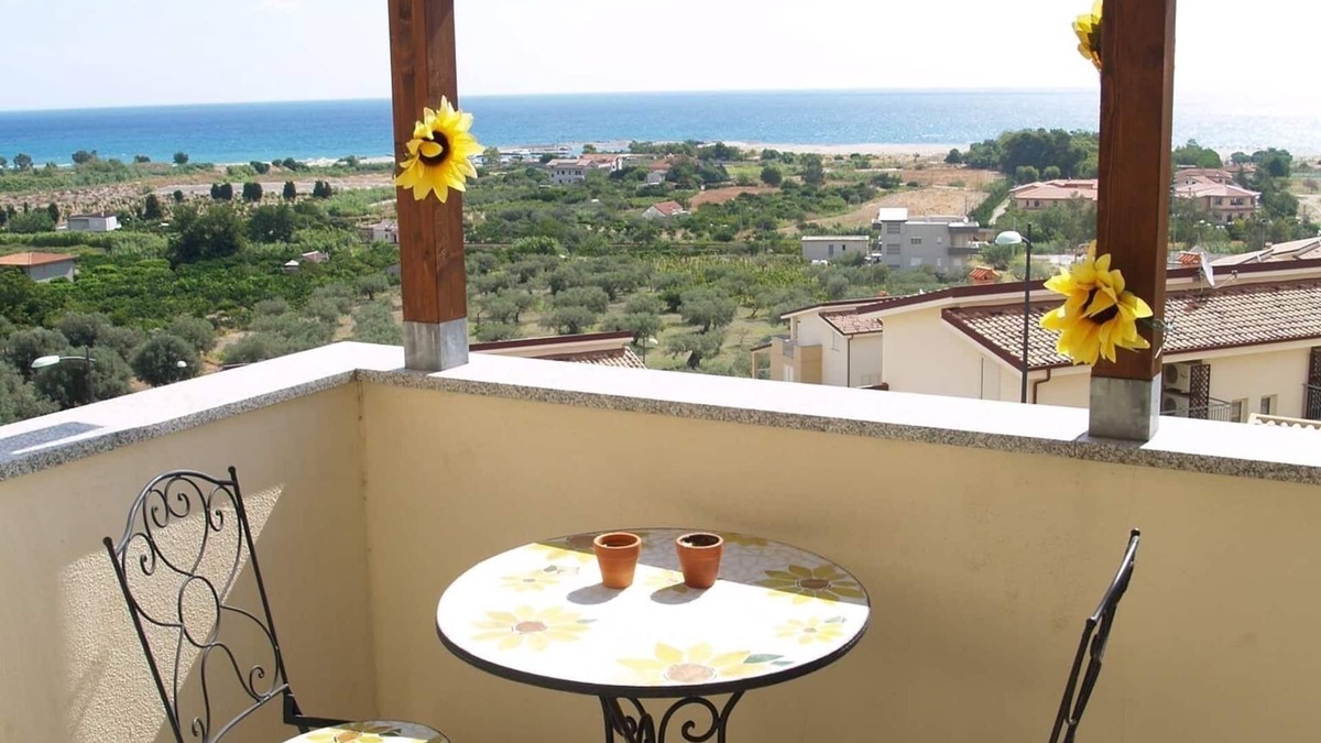 Badolato House | House with panorama view of Sea and Mountains