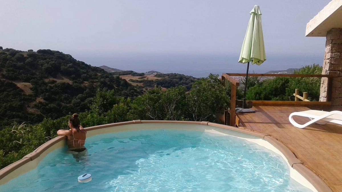 Castelsardo House | House With Private Pool And Tennis Court. Sea View