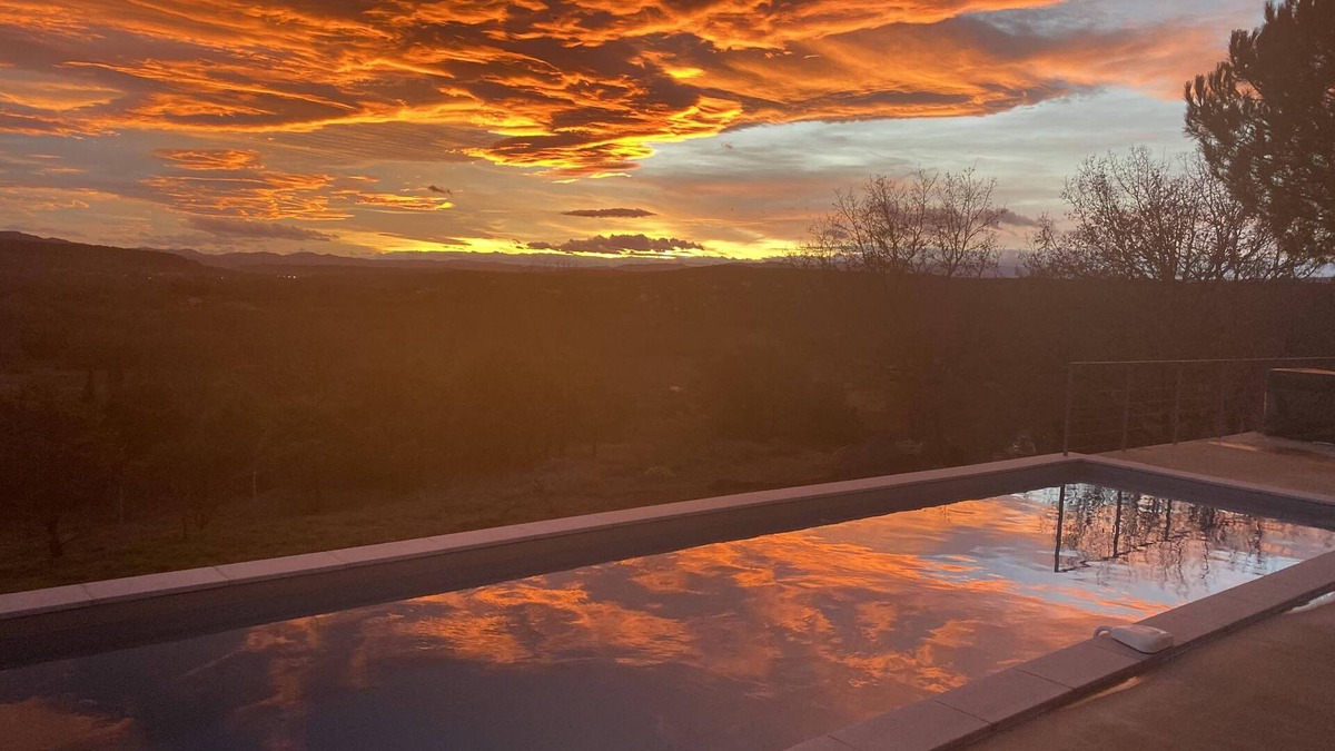 Balazuc House | House with secluded shared pool in Ardèche scrubland near Pontd'Arc