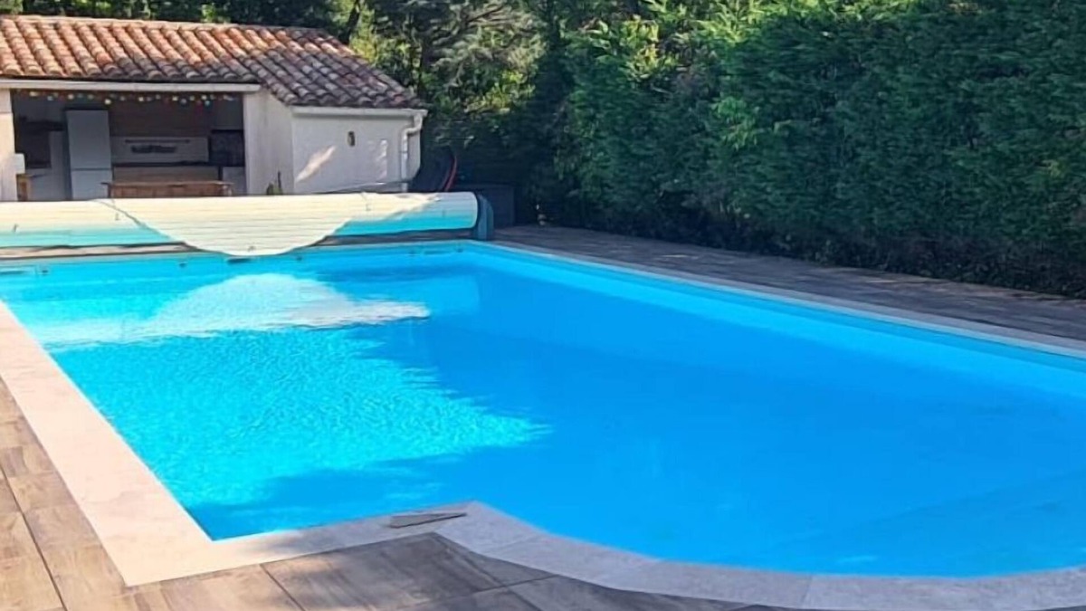 Cazilhac House | House with swimming pool between garrigue and Cévennes