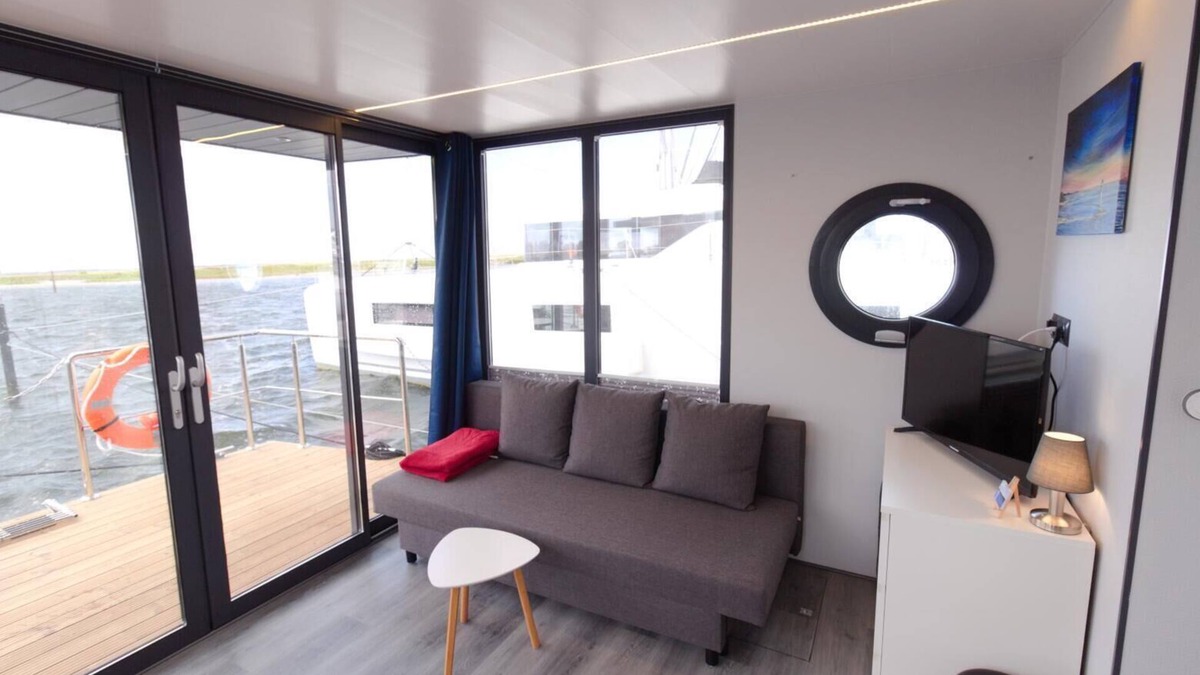 Wendtorf Boat Rental | Houseboat Fjord Aquila with roof terrace in Wendtorf