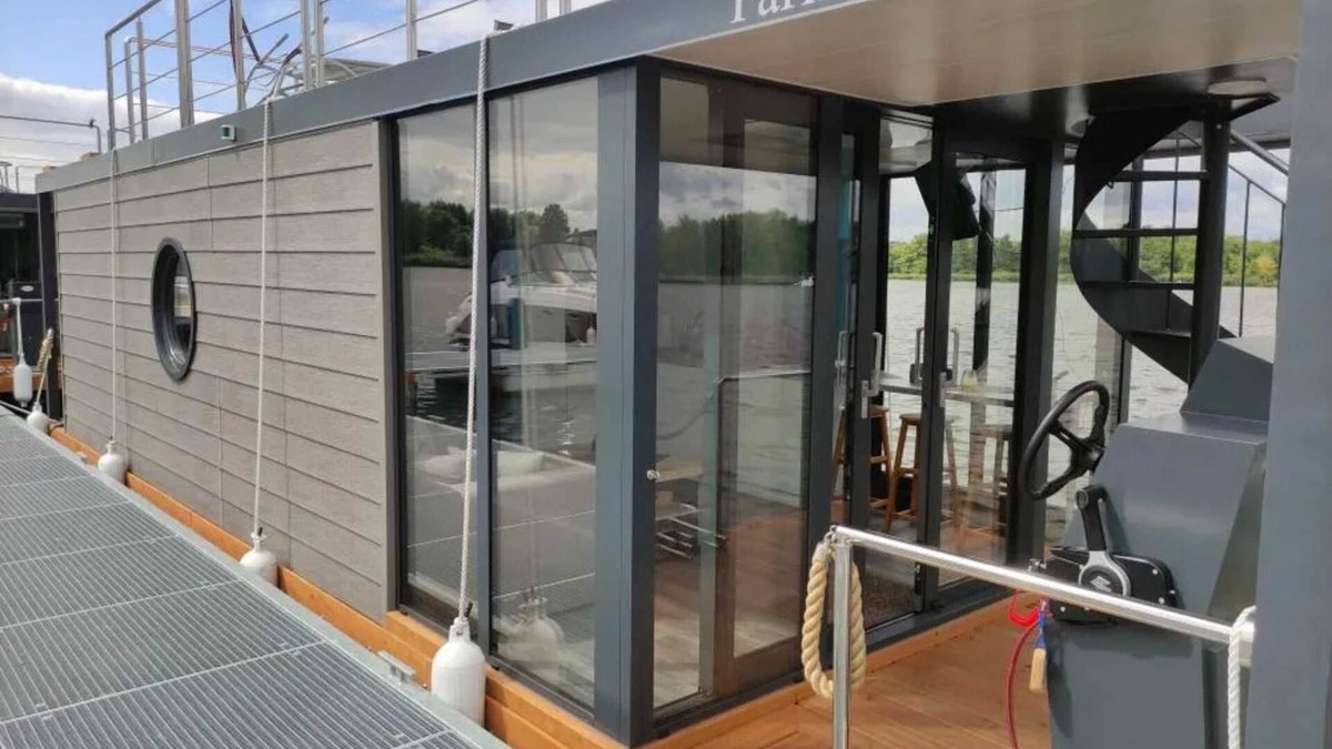 Oberhavel Boat Rental | Houseboat myFERIENBOOT Paris - Houseboat myFERIENBOOT Krimnicksee