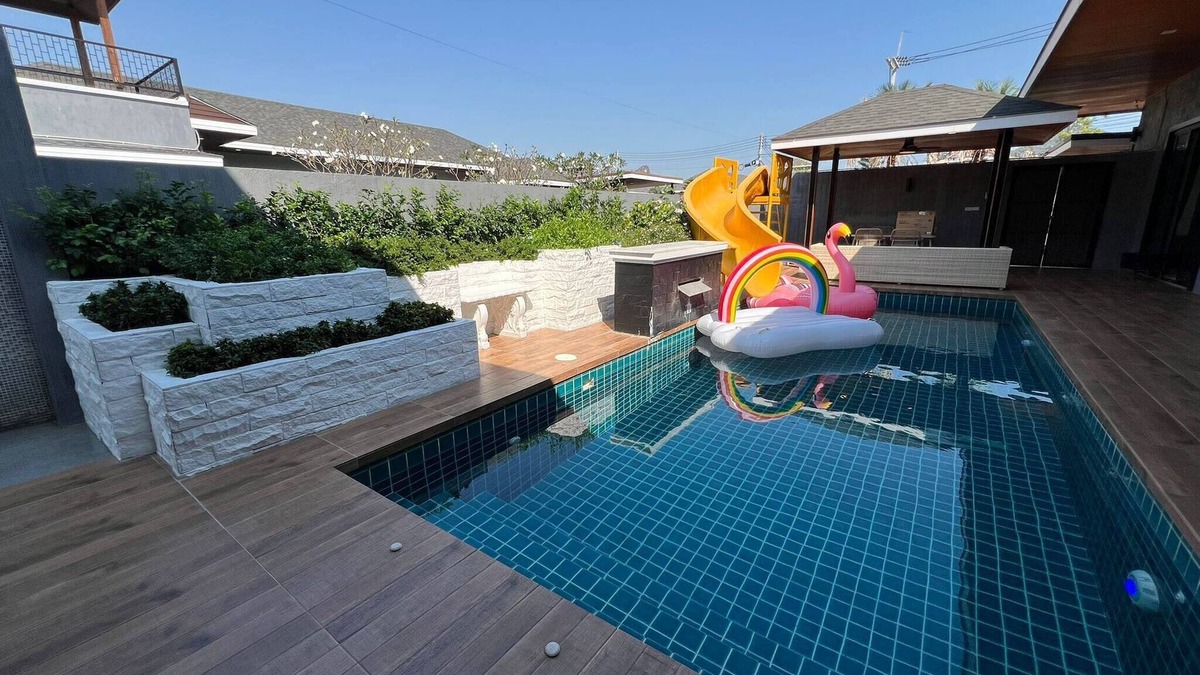 Kao Yai Villa | Hua Hin Pool Villa and Pool Table With 3 Bedrooms, 3 Bathrooms Near Cha-am Beach