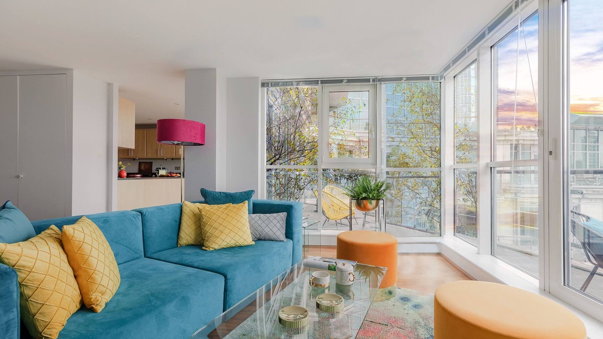 Tachbrook Apartment | HUGE THAMES VIEW LUXXE NOMAD DESIGN HOME