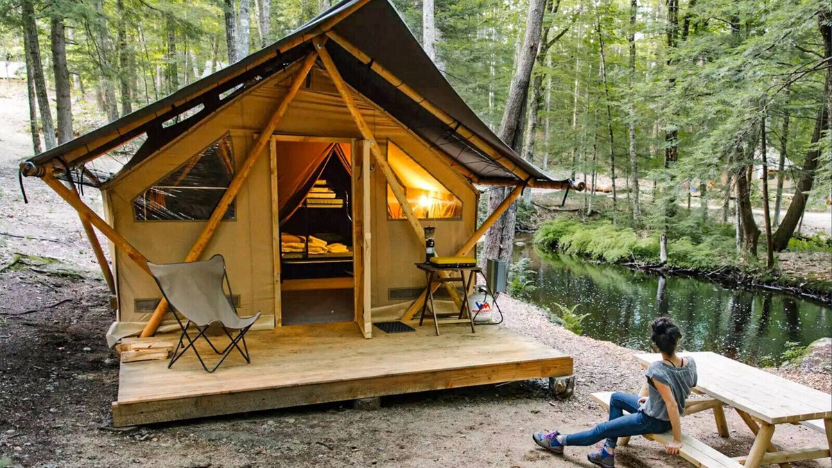 Conway Cabin | Huttopia White Mountains