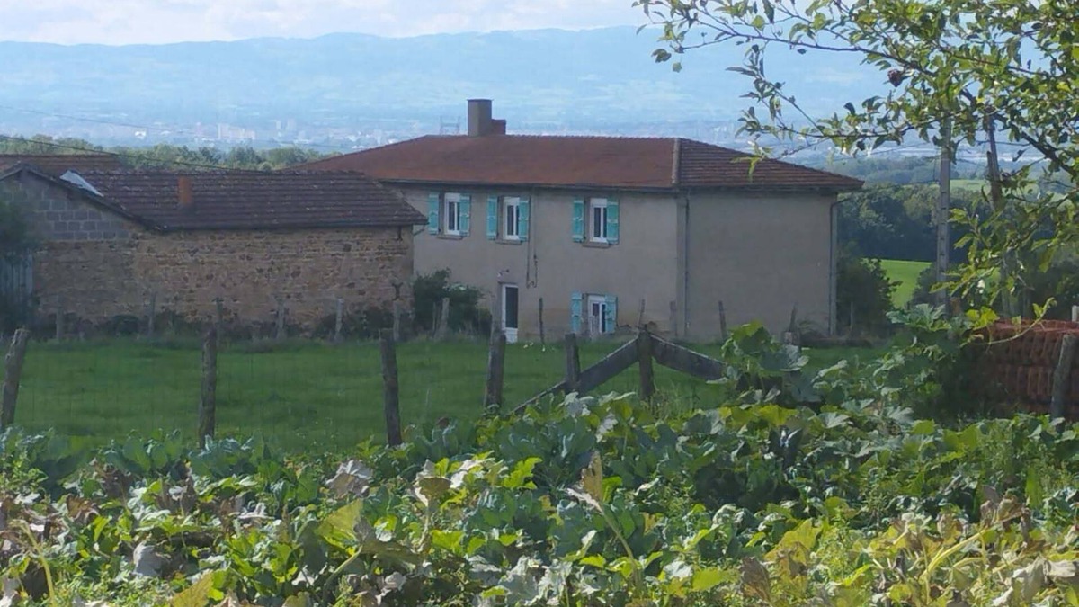 Coutouvre Other | Hydrangea farmhouse with views of the surrounding hills