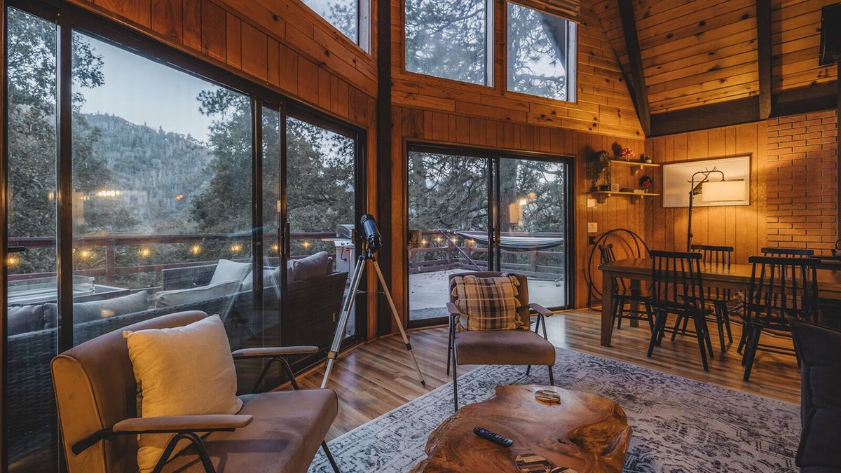 Camp Nelson Cabin | Hygge Haus Sequoia - Spacious & Secluded A-Frame Cabin with Mountain VIEWS!