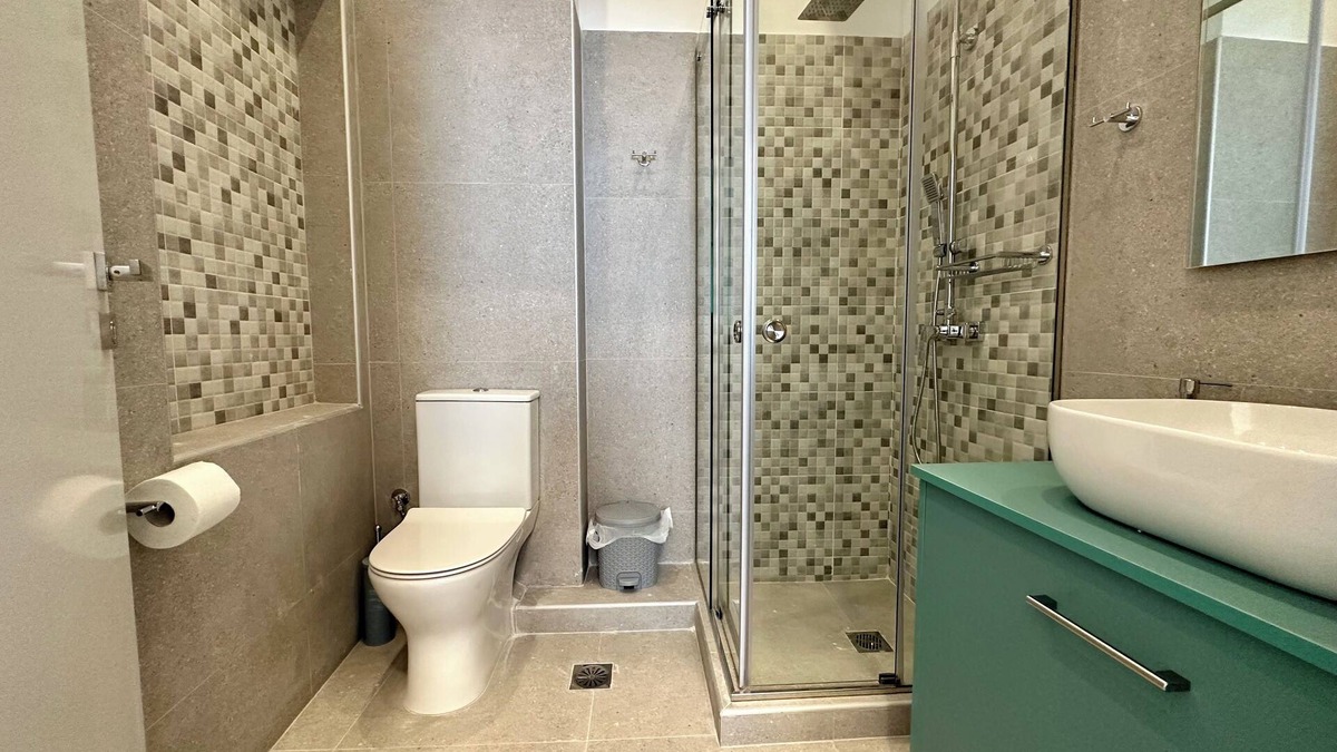 Dafni Apartment | I1B - Brand new 1BR apartment with rooftop Accessn