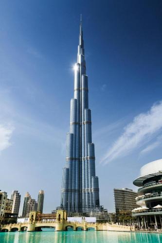 Trade Centre 1 Apartment | Iconic Burj & Fountain View Retreat