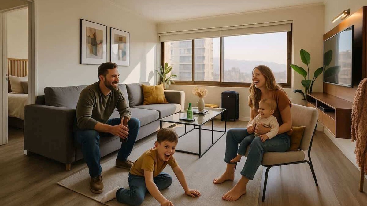 Santiago Apartment | Ideal flia, Amplio, 3 dormitorios