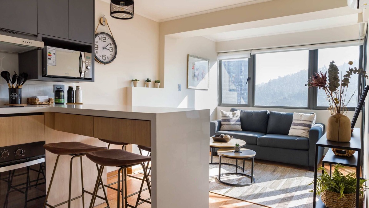 El Golf Apartment | Ideal for 5 and Close To Everything Vitacura